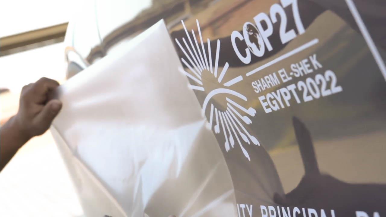 شيفروليه بولت EUV الكهربائية تنقل ضيوف COP27 (1)