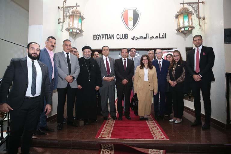 لقاء وزيرة الهجرة رموز الجالية المصرية في الإمارات