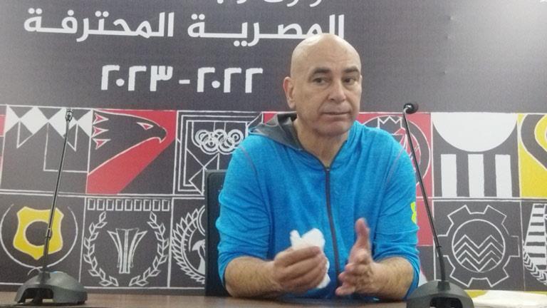 حسام حسن، المدير الفني للفريق الأول لكرة القدم بالنادي المصري