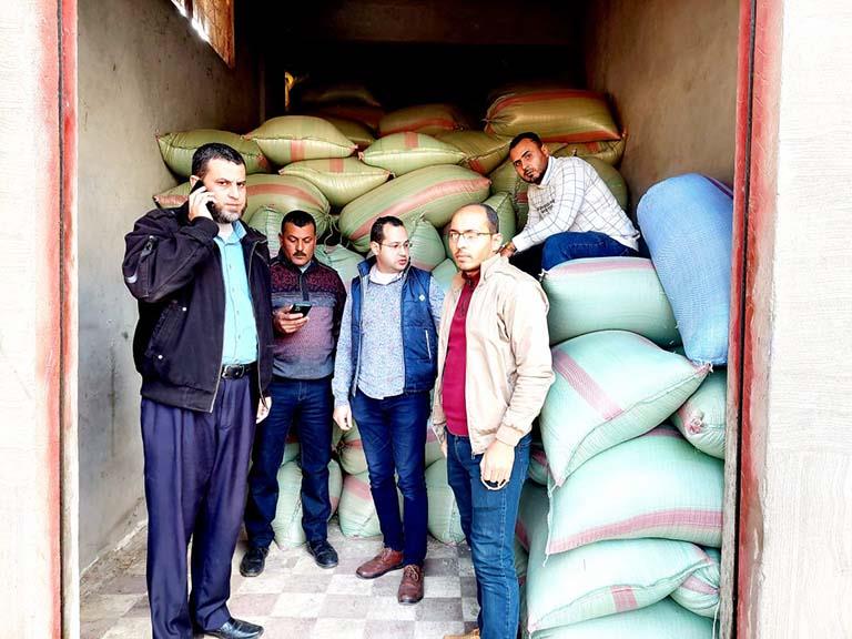 مصادرة 36 طن أرز مخزنة لحجبها عن الأسواق