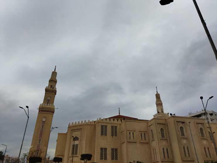 أمطار وغيوم كثيفة في بورسعيد