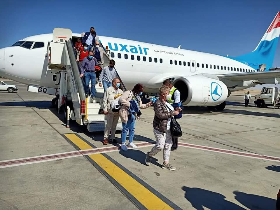 مطار الأقصر يستقبل أولى الرحلات القادمة من لوكسمبورج بعد توقف عدة سنوات