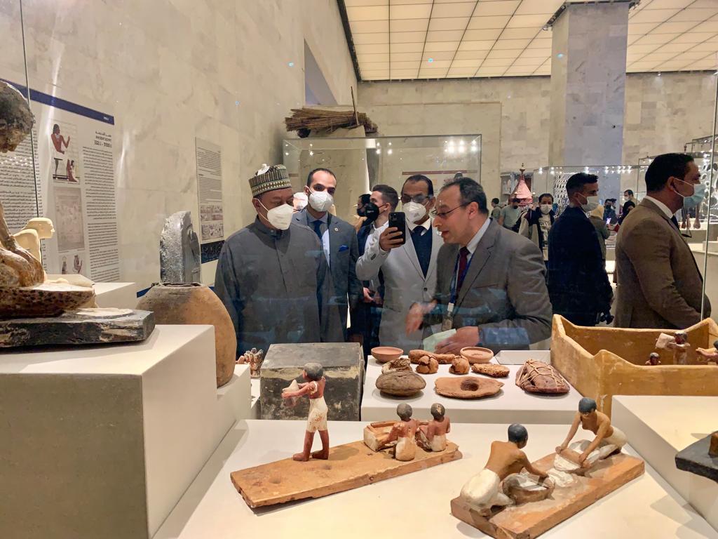  الأمين العام لمنظمة الأوبك يزور متحف الحضارة في الفسطاط