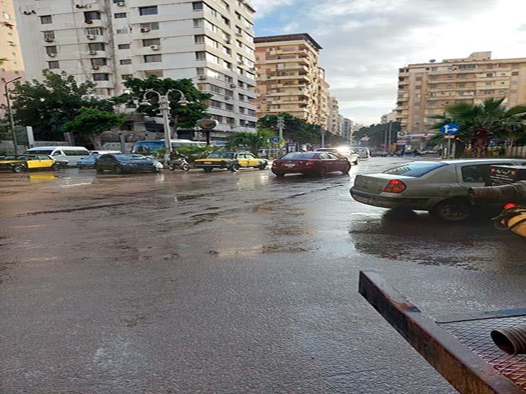 طقس متقلب وأمطار على الإسكندرية