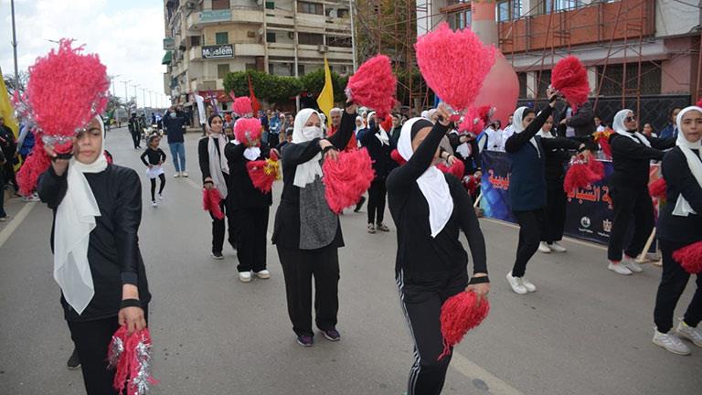 احتفالية الشباب والرياضة باليوم العالمى للمرأة 