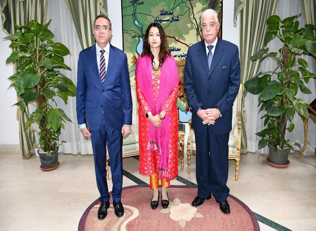 سفير الهند في زيارته لجنوب سيناء