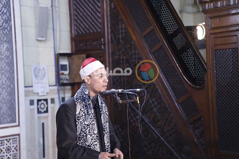 ابتهالات للمنشد محمد عبدالرؤوف السوهاجي في احتفالية النصف من شعبان بمسجد السيدة زينب 