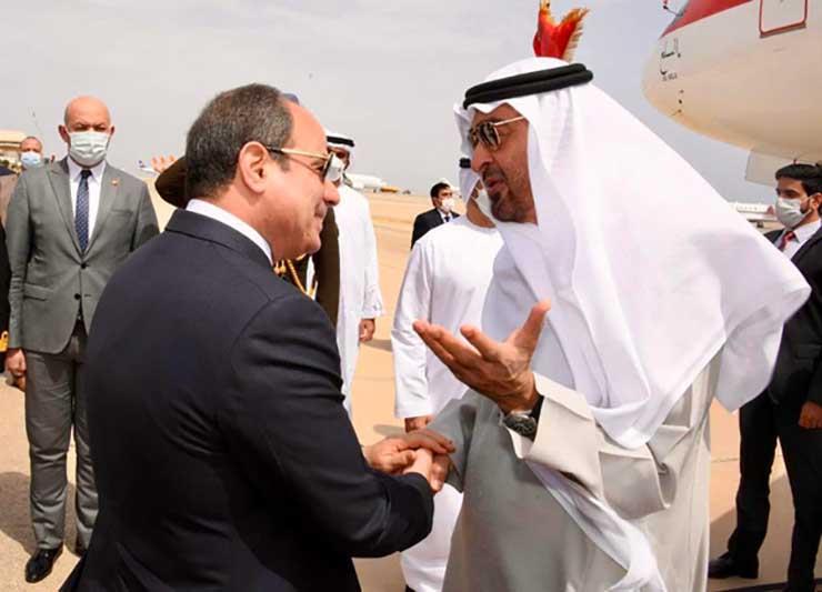 ولي عهد أبو ظبي يشيد بدور مصر كركيزة أساسية للأمن والاستقرار في الشرق الأوسط