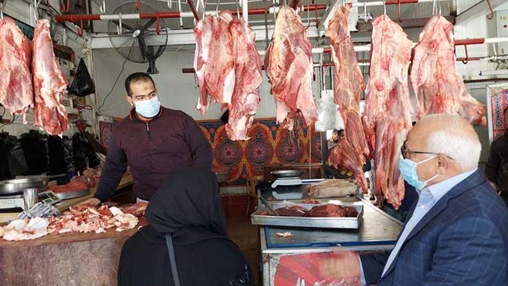محافظ بورسعيد يشدد على الالتزام بالأسعار داخل منافذ بيع اللحوم 