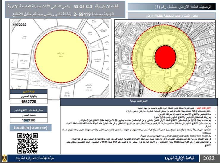 الإسكان تعلن أسعار وأماكن طرح الأراضي لأغراض سكنية وتجارية