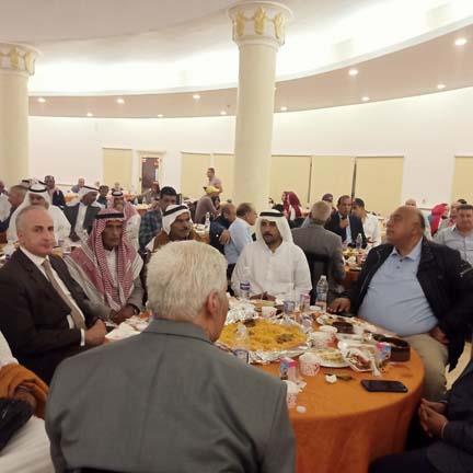 محافظ جنوب سيناء ينظم مأدبة إفطار جماعية 