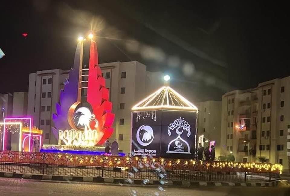 هاني يونس ينشر صورًا لمظاهر الاحتفال بشهر رمضان في مدينة بدر