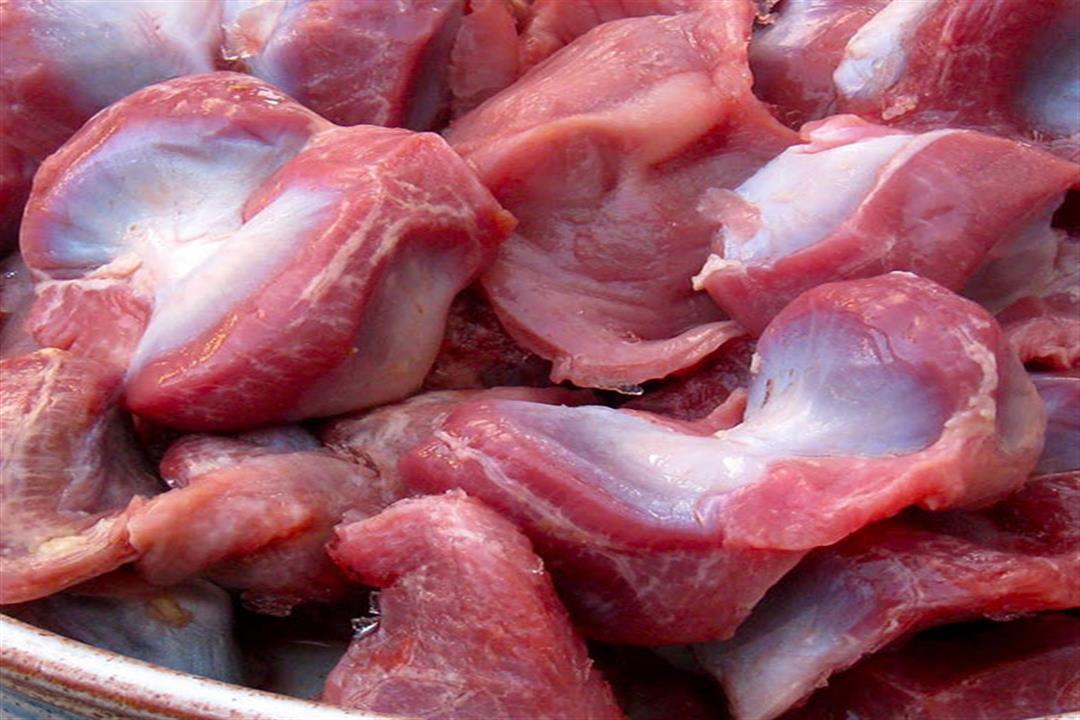 القيمة الغذائية لقوانص الدجاج