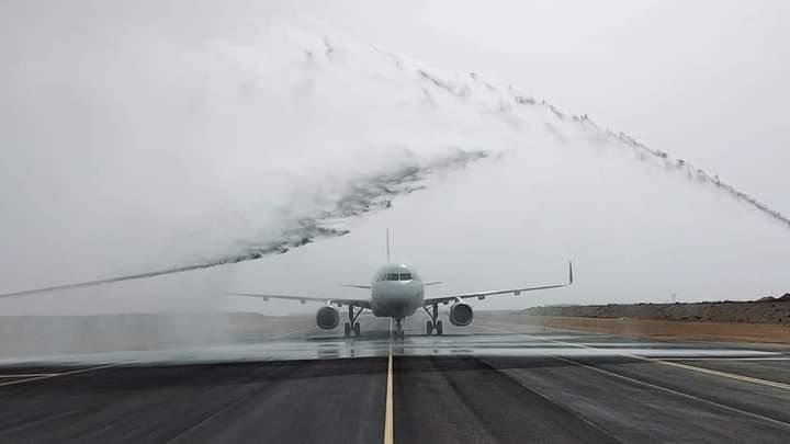 مطار برج العرب الدولي يستقبل أولى رحلات Vuelling airline