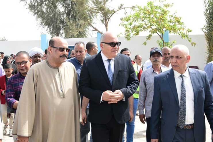 افتتاح محطة مياه السلامية النقالى بنجع حمادى بتكلفة 20 مليون جنيه
