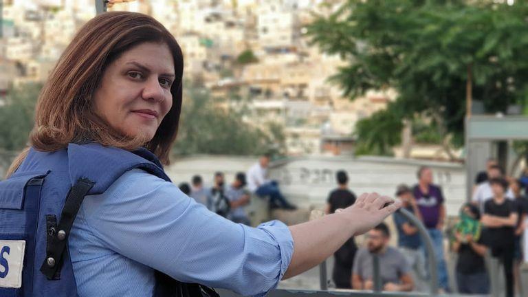 الصحفية الفلسطينية الراحلة شيرين أبو عاقلة