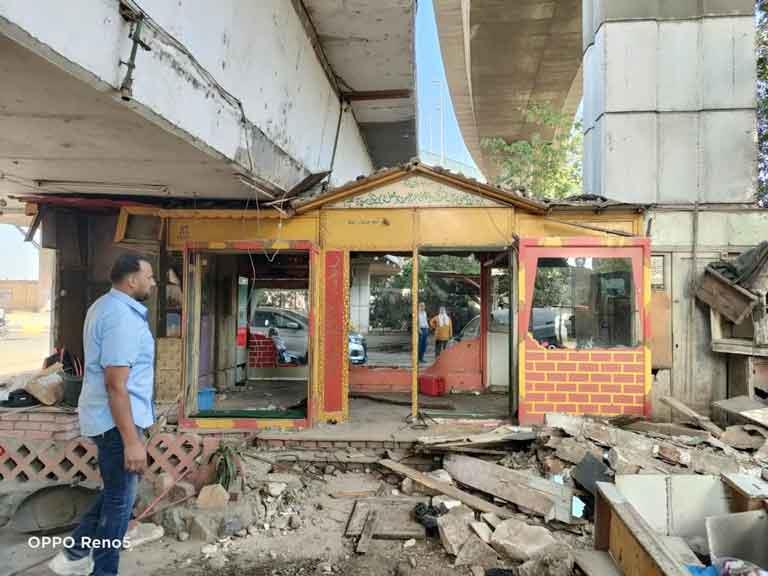 الجيزة: إزالة التعديات والإشغالات أسفل كوبري الساحل الجيزة: إزالة التعديات والإشغالات أسفل كوبري الساحل