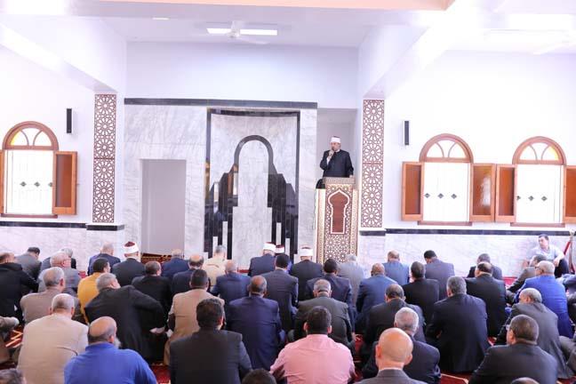 افتتاح مسجد وحديقة الشهداء بجامعة الأزهر بالقاهرة