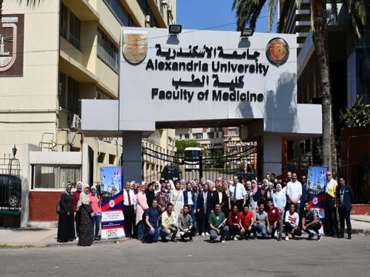 قافلة طبية لجامعة الإسكندرية