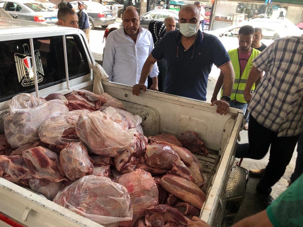 ضبط شخص بحوزته 185 كيلو جرام لحوم مجهولة المصدر بالقاهرة ضبط شخص بحوزته 185 كيلو جرام لحوم مجهولة المصدر بالقاهرة