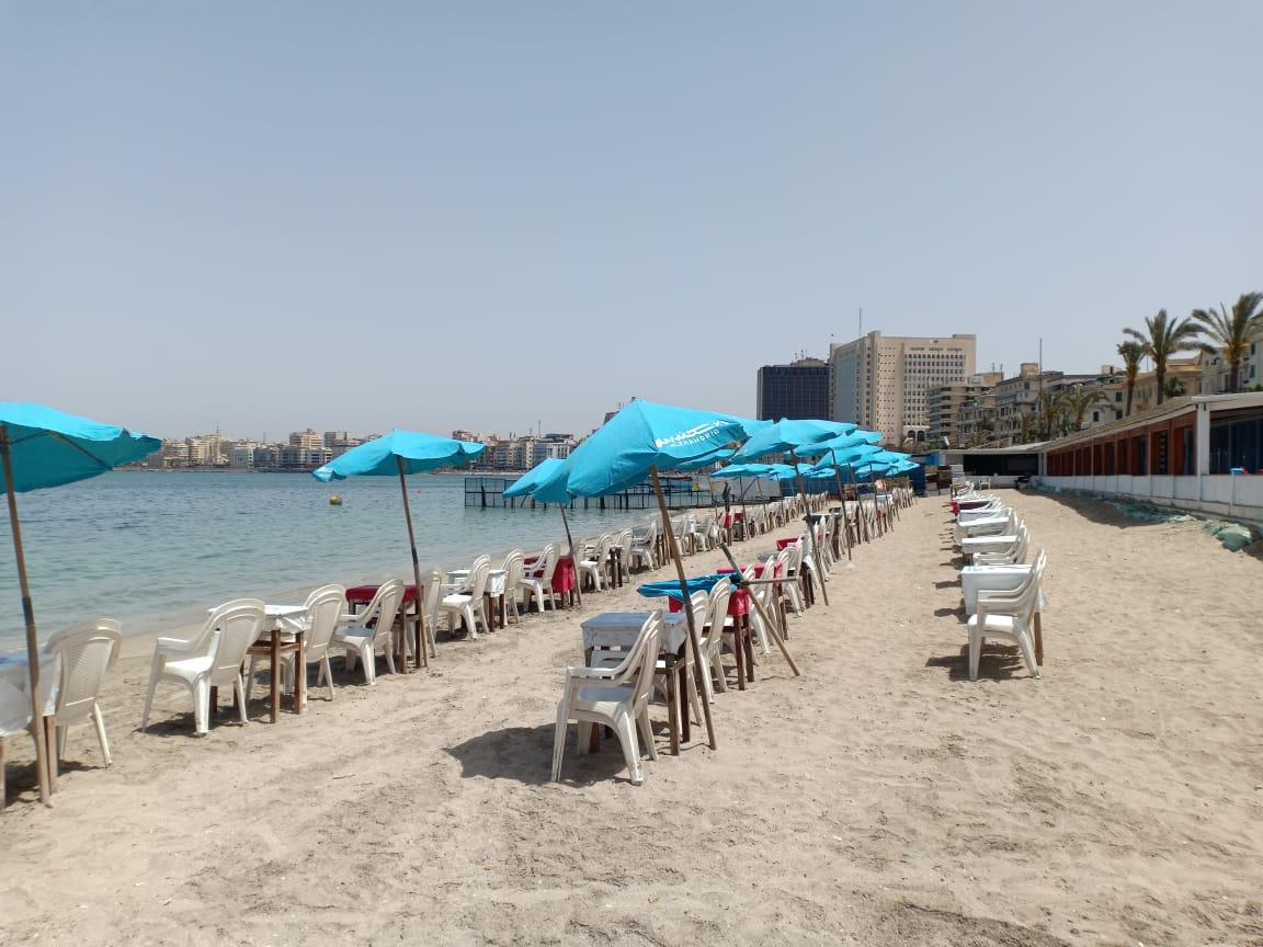 رفع كفاءة شواطئ الإسكندرية