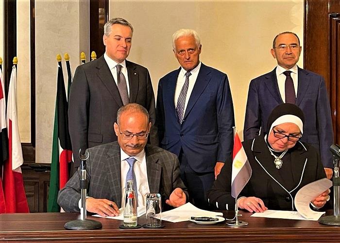 الصناعة توقع مذكرة تفاهم لفتح مكتب لغرفة التجارة الألمانية بالقاهرة الصناعة توقع مذكرة تفاهم لفتح مكتب لغرفة التجارة الألمانية بالقاهرة