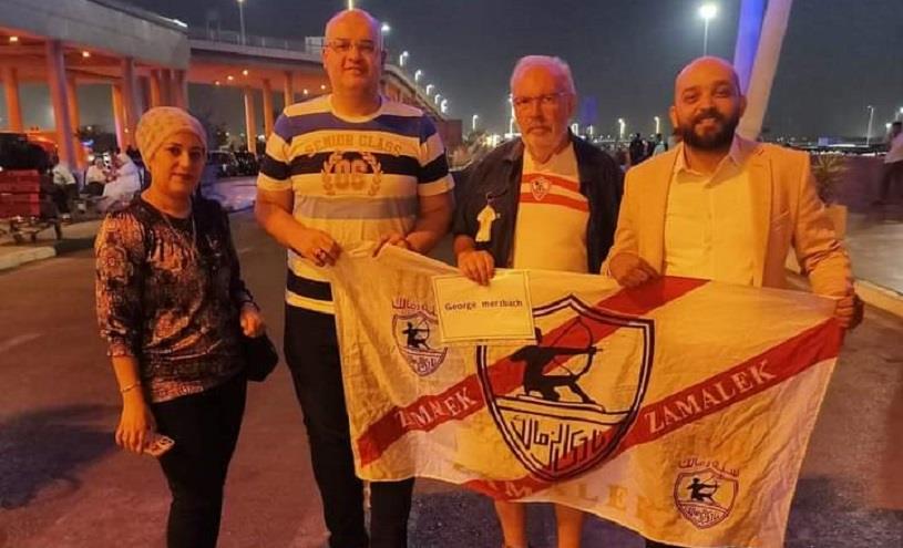 حفيد مرزباخ: أحضرت بعض الوثائق التي ورثتها عن جدي.. وكنت أتمنى حضور مئوية الزمالك حفيد مرزباخ: أحضرت بعض الوثائق التي ورثتها عن جدي.. وكنت أتمنى حضور مئوية الزمالك