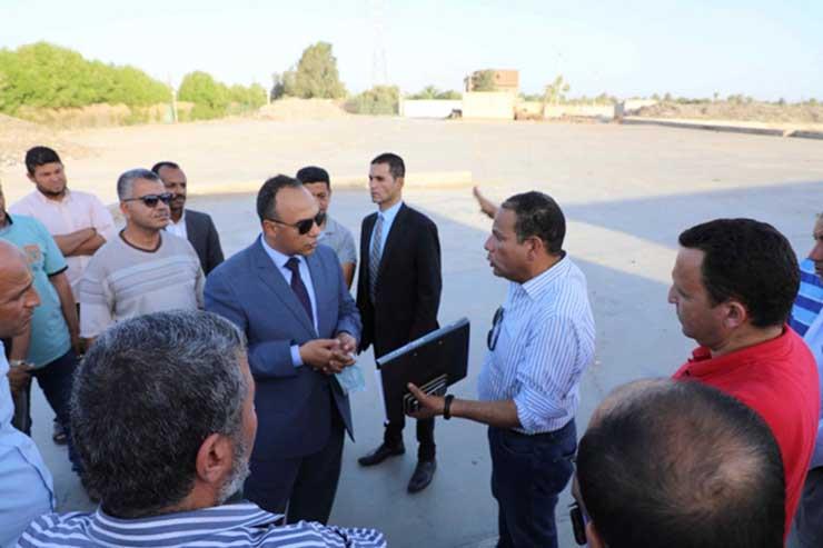 محافظ المنيا يتابع إجراءات إعادة تشغيل مصنع تدوير المخلفات البلدية