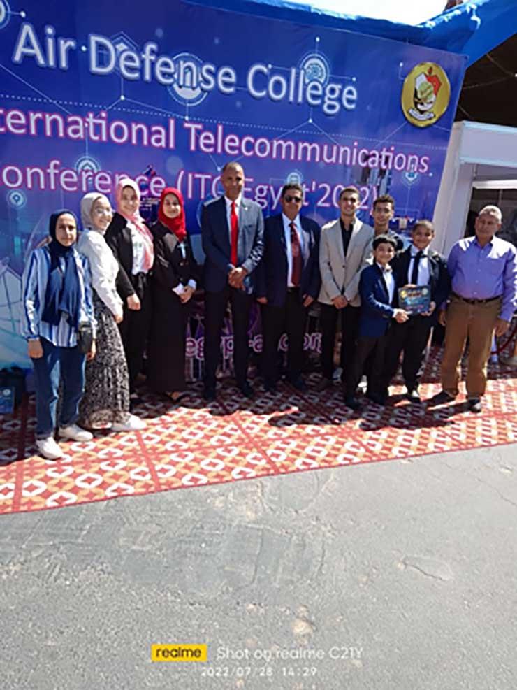 فوز طالبين من الغربية بالمركز الرابع في المؤتمر الدولي للاتصالات