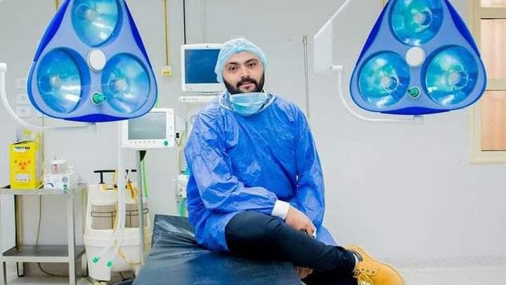 وفاة الدكتور نبيل عادل الطبيب المقيم بقسم الجراحة العامة 