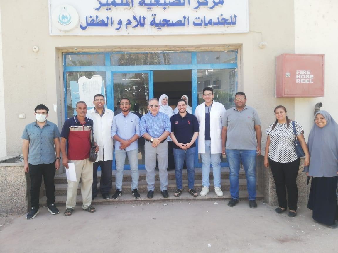 وكيل صحة الأقصر يتفقد مركز طب الأسرة المتميز في قرية الضبعية وكيل صحة الأقصر يتفقد مركز طب الأسرة المتميز في قرية الضبعية