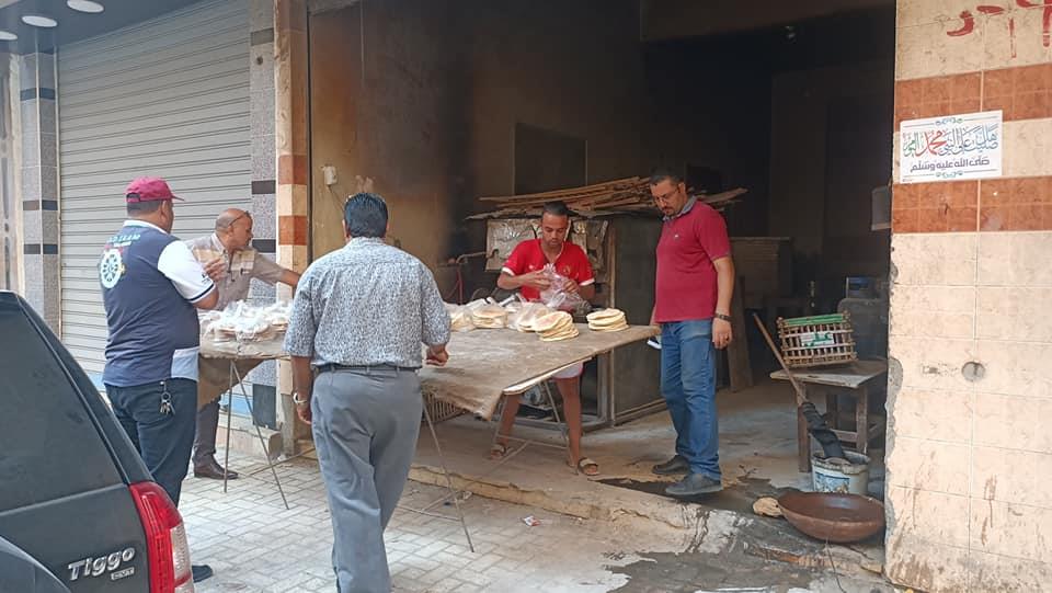 إغلاق مخبز في الإسكندرية (1)