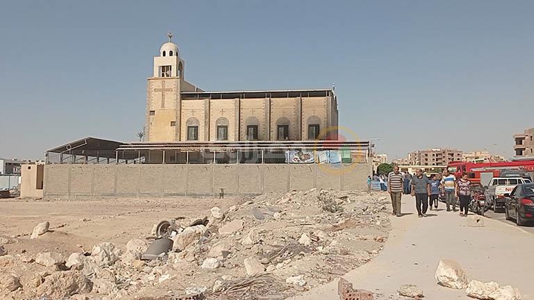 طفلان وشموع.. الكشف عن السبب الرئيسي لحريق كنيسة المنيا (بيان رسمي)