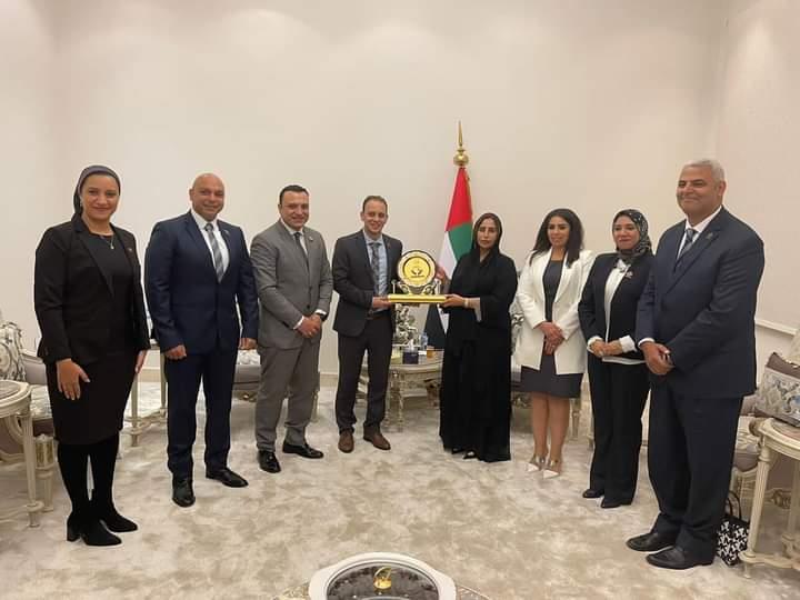 وفد "التنسيقية" يلتقي السفيرة الإماراتية بالقاهرة وفد "التنسيقية" يلتقي السفيرة الإماراتية بالقاهرة