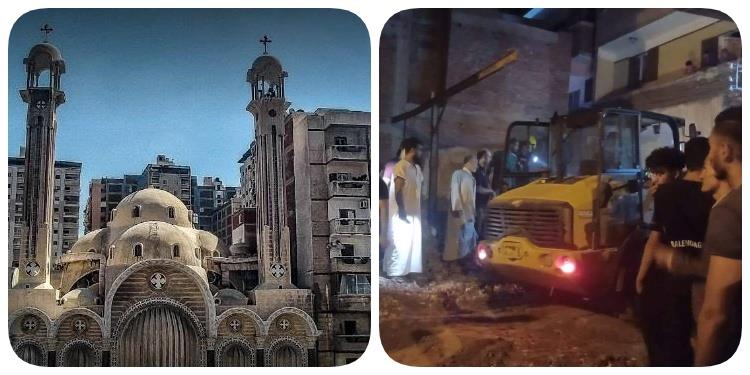 حدث ليلا| مصرع طفل في انهيار مضيفة بالقليوبية.. كنيسة القديسين بالإسكندرية توضح سبب إخلائها حدث ليلا| مصرع طفل في انهيار مضيفة بالقليوبية.. كنيسة القديسين بالإسكندرية توضح سبب إخلائها
