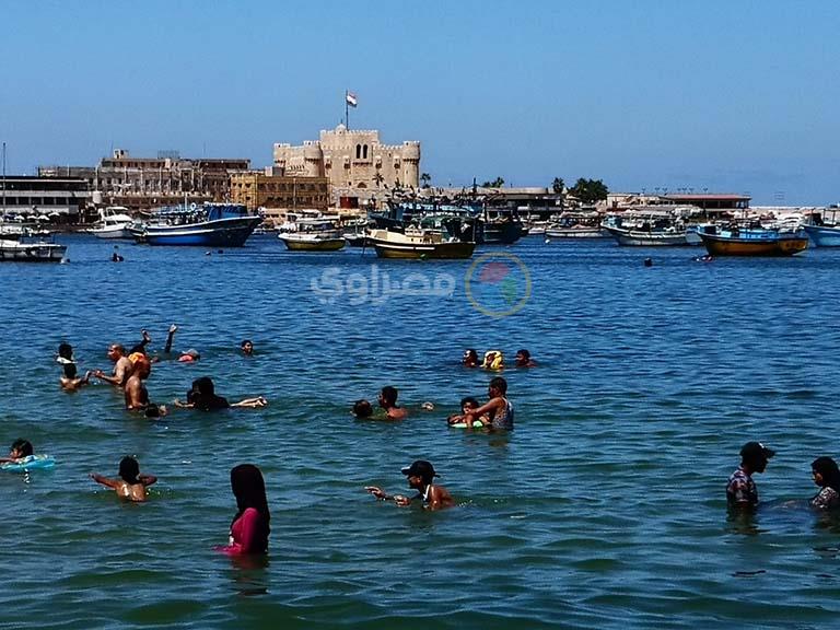 شاطئ المرسي أبو العباس بالإسكندرية