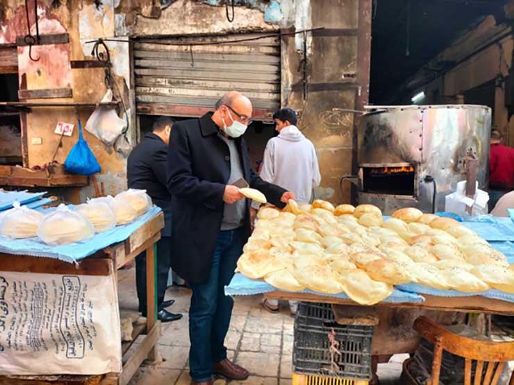 حملات التموين على الأسواق والمخابز بالإسكندرية