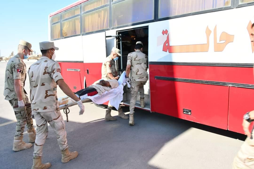 مصر ترسل طائرة عسكرية لنقل مصابى انفجار شاحنة وقود في ليبيا للعلاج بالقاهرة