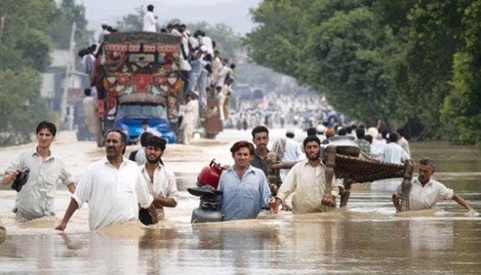 فيضانات باكستان المدمرة