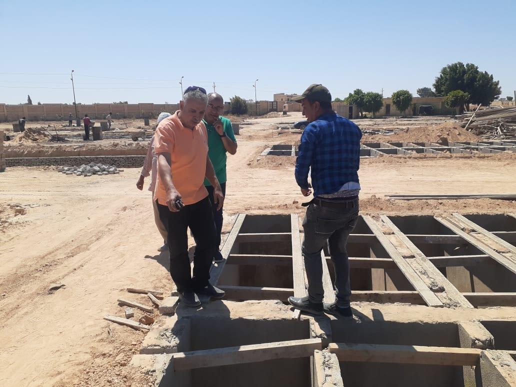 بناء مقابر جديدة في الإسكندرية