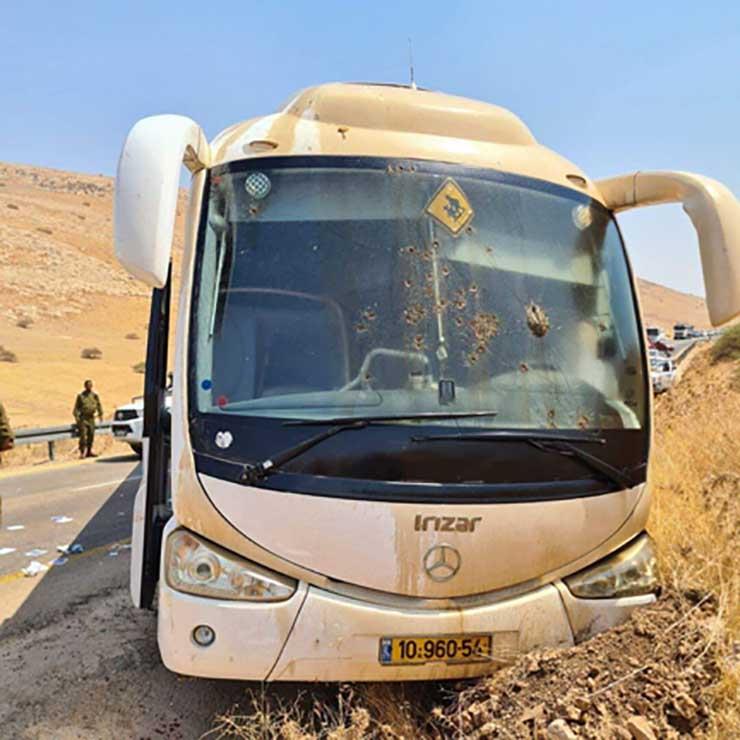 الهجوم على الحافلة الإسرائيلية في غور الأردن