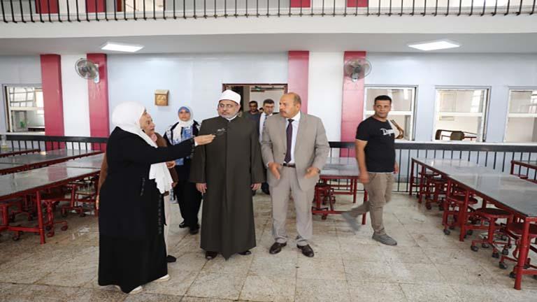 رئيس جامعة الأزهر يتفقد المدينة الجامعية للطالبات بمدينة نصر