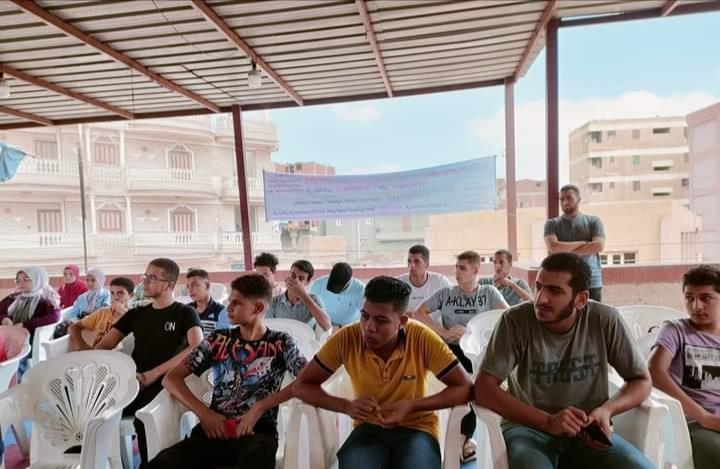 المعسكر الأول للتدريب بمركز شباب أبو منجوج بشبراخيت