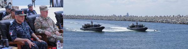 البحرية المصرية والأمريكية تنفذان تدريب تبادل الخبرات