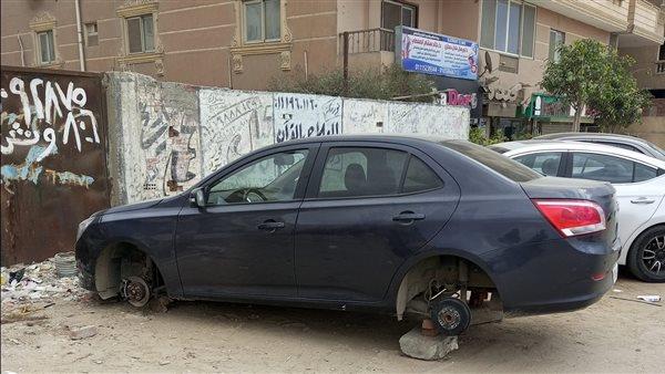 صور| سقوط عصابة سرقة إطارات السيارات في القليوبية