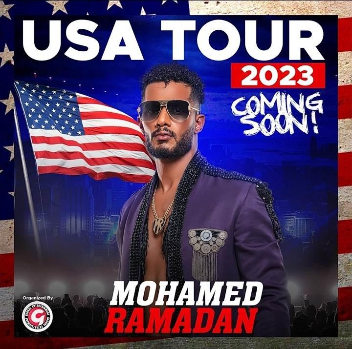 محمد رمضان يخوض جولة لإحياء أكبر وأضخم حفلات بالولايات المتحدة الأمريكية