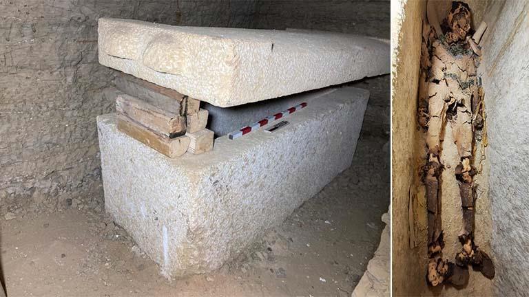 زاهي حواس يعلن اكتشاف مقبرة مسي