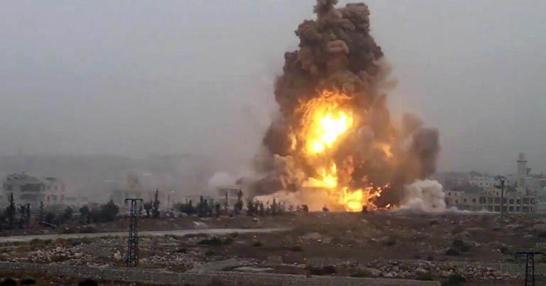 انفجار ضخم في مصنع عسكري بمدينة أصفهان الإيرانية