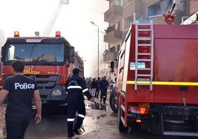  دون خسائر بشرية.. السيطرة على حريق في 3 محلات وشقة بمنطقة عزبة النخل 
