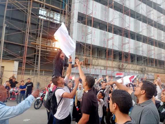 مظاهرات حاشدة في بني سويف للتنديد بالعدوان الإسرائيلي على غزة (4)